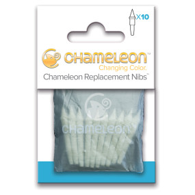 Chameleon Replacement Nibs - Brush Tip (Pack of 10)