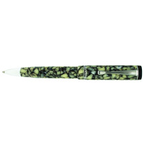Conklin Duragraph Ballpoint Pen - Cracked Ice Chrome Trim