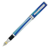 Conklin Stylograph Fountain Pen - Matte Arctic Blue