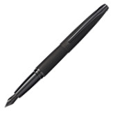  Sheaffer Prelude Black Matte Fountain Pen with 22KT  Gold-Plated Trim and Medium Nib : Office Products