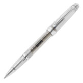 Cross Bailey Light Ballpoint Pen - Translucent Clear Resin with Bright Chrome Trim