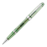 Cross Bailey Light Ballpoint Pen - Translucent Green Resin with Bright Chrome Trim
