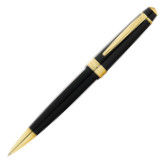 Cross Bailey Light Ballpoint Pen - Black Resin Gold Plated Trim