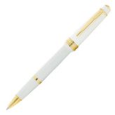 Cross Bailey Light Rollerball Pen - White Resin with Gold Plated Trim