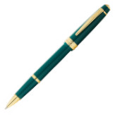Cross Bailey Light Rollerball Pen - Green Resin with Gold Plated Trim