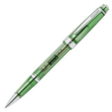 Cross Bailey Light Rollerball Pen - Translucent Green Resin with Bright Chrome Trim