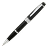 Cross Bailey Rollerball Pen - Black Lacquer Chrome Trim