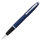 Cross Calais Rollerball Pen - Midnight Blue Chrome Trim