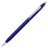 Cross Classic Century Ballpoint Pen - Translucent Blue Chrome Trim