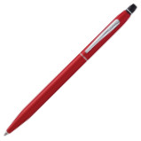 Cross Click Ballpoint Pen - Crimson Chrome Trim