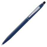 Cross Click Ballpoint Pen - Midnight Blue Chrome Trim