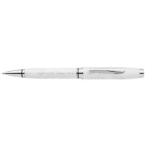 Cross Coventry Zodiac Ballpoint Pen - Year of the Snake - Pearl White Lacquer Chrome Trim