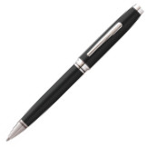 Cross Coventry Ballpoint Pen - Black Lacquer Chrome Trim