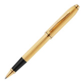 Cross Townsend Rollerball Pen - 23KT Gold-plated Diamond Pattern with 23KT Gold-plated Trim