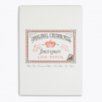 Crown Mill Classics A5 Paper Pad - 50 Sheets - White