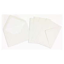 Crown Mill Classics C6 Envelopes - Pack of 25 - White