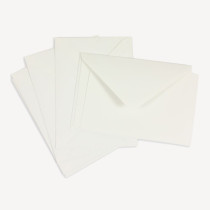 Crown Mill Classics C6 Set of 15 Cards and Envelopes - White