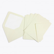 Crown Mill Classics C6 Envelopes - Pack of 25 - Cream