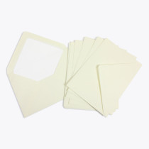 Crown Mill Classics C6 Envelopes - Pack of 25 - Cream