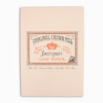 Crown Mill Classics A5 Paper Pad - 50 Sheets - Pink