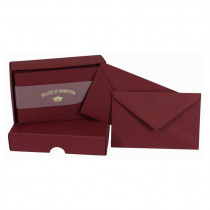 Crown Mill Colour Line Set of 25 Cards and Envelopes - Bordeaux
