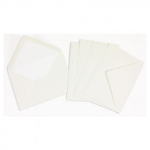 Crown Mill Computer Line C6 100gsm Envelopes - Pack of 50 - White