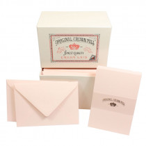 Crown Mill Luxury Box C6 Set of 50 Cards and Envelopes - Pink