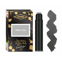 Diamine Ink Cartridge - Silver Fox (Pack of 20)
