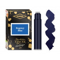 Diamine Ink Cartridge - Regency Blue (Pack of 20)