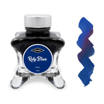 Diamine Inkvent Christmas Ink Bottle 50ml - Ruby Blues