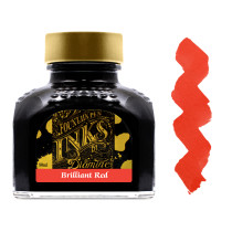 Diamine Ink Bottle 80ml - Brilliant Red