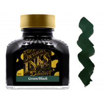 Diamine Ink Bottle 80ml - Green Black