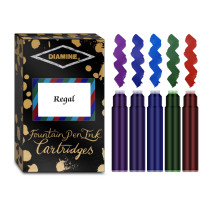 Diamine Ink Cartridge - Regal Colours (Pack of 20)