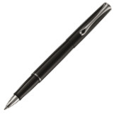 Diplomat Esteem Rollerball Pen - Gloss Black Chrome Trim