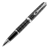 Diplomat Excellence A+ Rollerball Pen - Rhomb Guilloche Lapis Black