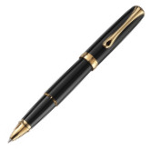 Diplomat Excellence A2 Rollerball Pen - Black Lacquer Gold Trim