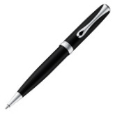 Diplomat Excellence A2 Ballpoint Pen - Lapis Black Matte Chrome