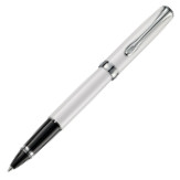 Diplomat Excellence A2 Rollerball Pen - Pearl White Chrome Trim