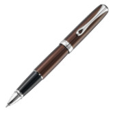 Diplomat Excellence A2 Rollerball Pen - Marrakesh Brown Chrome Trim