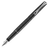 Diplomat Optimist Fountain Pen - 'Rhomb' Pattern Gloss Black