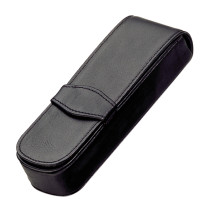 Diplomat Leather Pen Case - Double