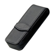 Diplomat Leather Pen Case - Quadruple