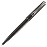 Diplomat Traveller Ballpoint Pen - Gloss Black Chrome Trim