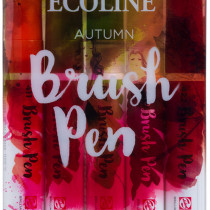Ecoline Brush Pen Set - Autumn Colours (Pack of 5)