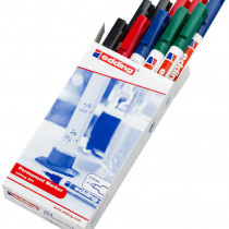 Edding 404 Permanent Markers - Assorted Colours (Pack of 10)