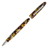 Esterbrook Estie Rollerball Pen - Tortoise Palladium Trim