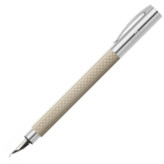 Faber-Castell Ambition OpArt Fountain Pen - White Sand