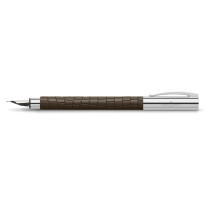 Faber-Castell Ambition Fountain Pen - 3D Croco Brown