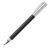 Faber-Castell Ambition Fountain Pen - Precious Black Resin