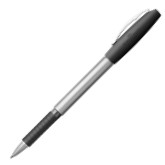 Faber-Castell Basic Rollerball Pen - Matte Chrome